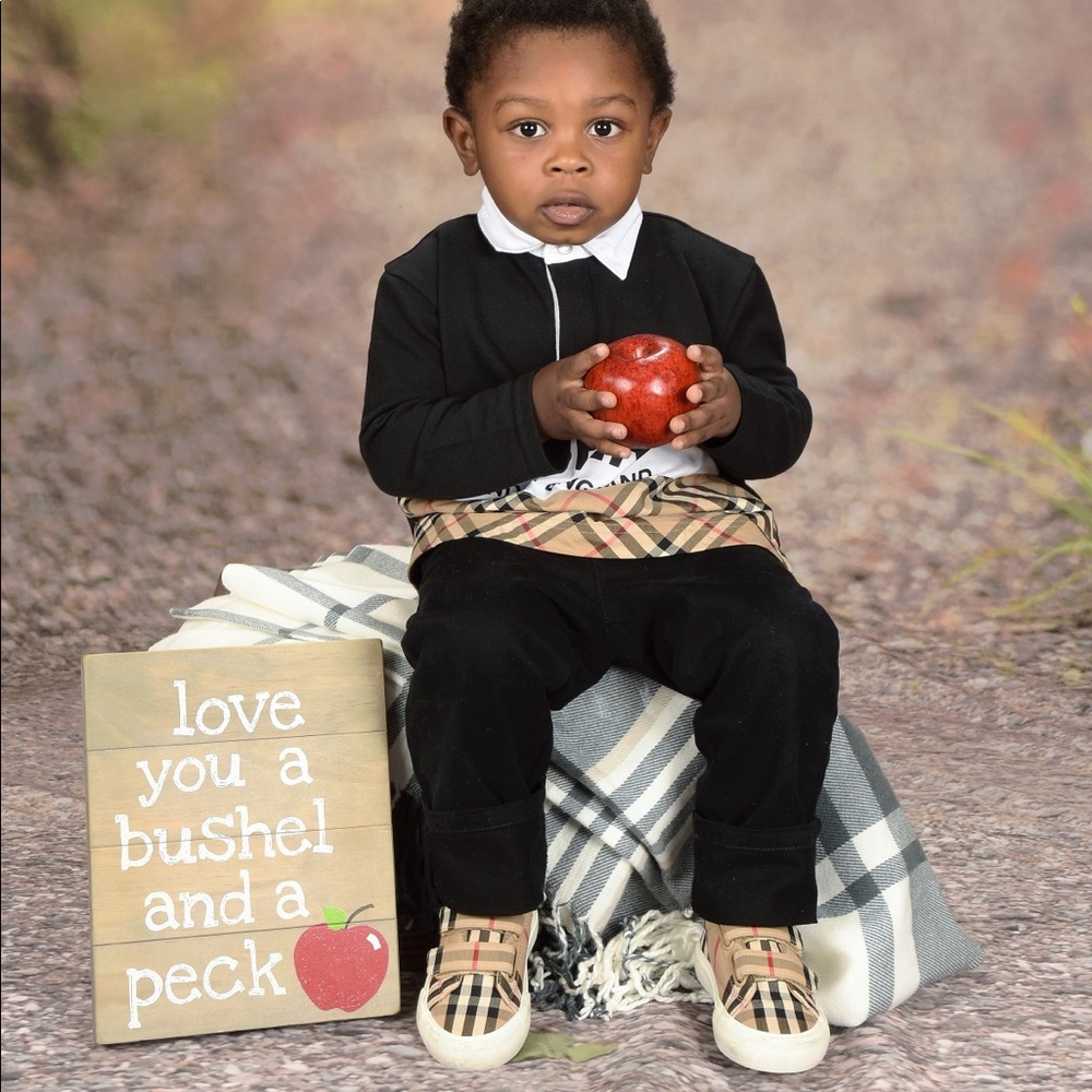 BURBERRY SHOES for Toddler WORN ONCE, size 7.